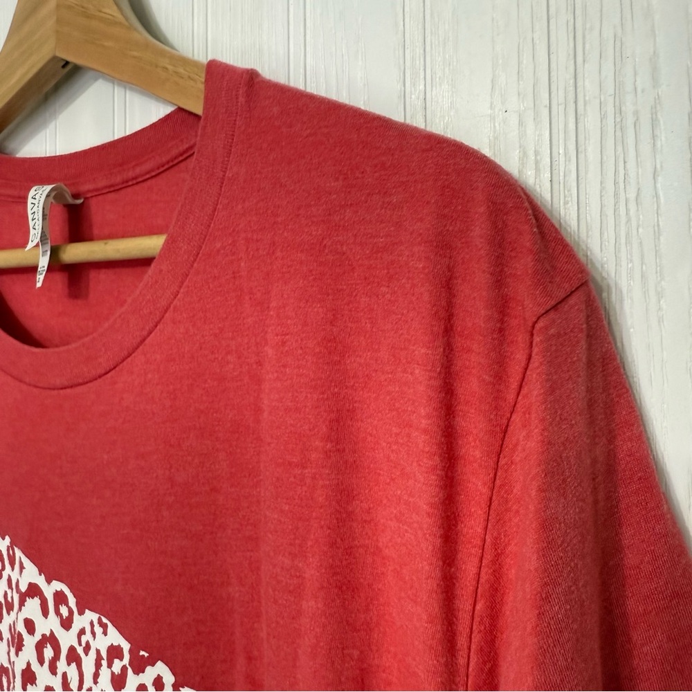 Bella Canvas KC Chiefs football shirt size 2X - Picture 4 of 7